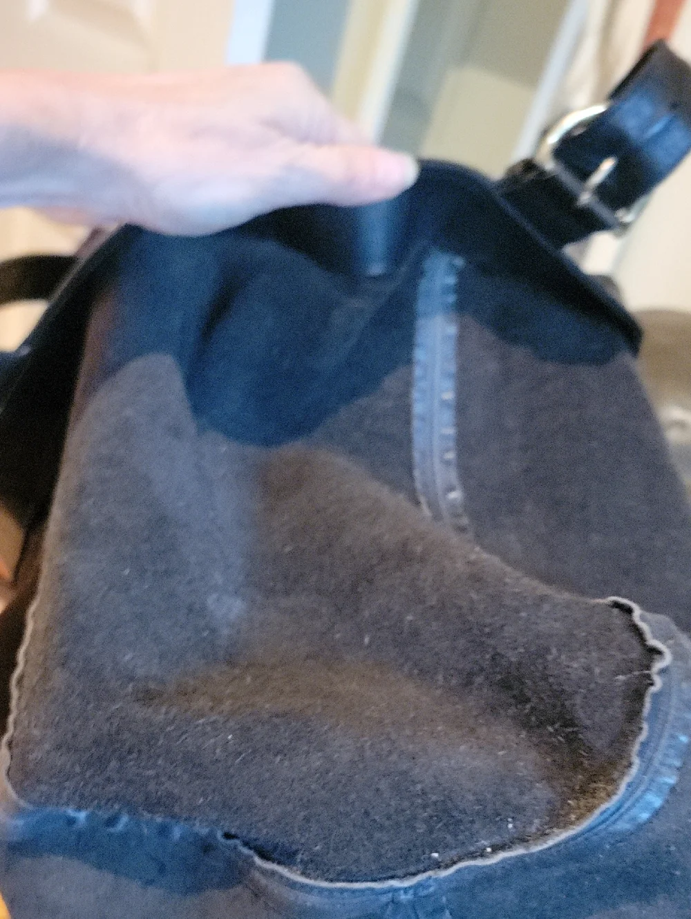 Vintage Coach Soho Classic Black Leather Hobo Tote Bag - Women - Picture 10 of 11